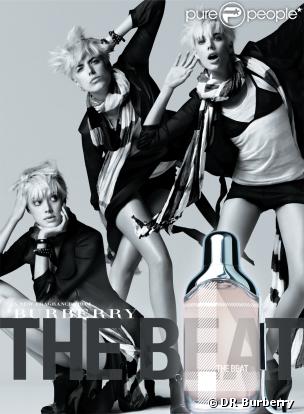 Agyness Deyn présente le nouveau parfum de Burberry The Beat
