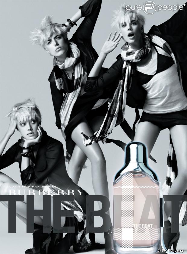 Agyness Deyn présente le nouveau parfum de Burberry The Beat
