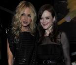 Julianne Moore et Rachel Zoe au cocktail Bulgari lors de la semaine de la mode à Milan