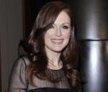 Julianne Moore au cocktail Bulgari lors de la semaine de la mode à Milan