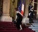 Mylène Farmer à son arrivée à l'Elysée... le 2 mars 2010