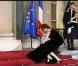 Mylène Farmer et sa chute devant l'Elysée
