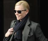 charlize Theron à Paris le 3 mars 2010
