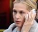 Kelly Rutherford sur le tournage de Gossip Girl à New York le 5 mars 2010