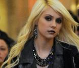 Taylor Momsen sur le tournage de Gossip Girl à New York le 5 mars 2010