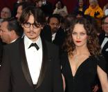 Vanessa Paradis et Johnny Depp à la cérémonie des Oscars 2008