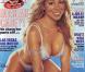 Mariah Carey, légèrement retouchée mais diablement sexy en couverture de Maxim (septembre 2003)