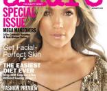 Jennifer Lopez en couverture d\'Allure (janvier 2010) : caliente !<br />