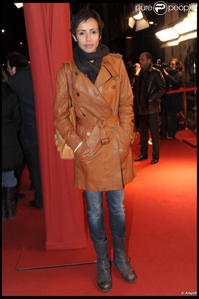 La jolie Sonia Rolland à l'occasion de l'avant-première de  La Rafle  qui s'est tenue au Gaumont des Champs-Elysées, à Paris, le 8 mars 2010.