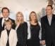Gad Elmaleh, Mélanie Laurent, Roselyne Bosch et Jean Reno à l'occasion de l'avant-première de La Rafle qui s'est tenue au Gaumont des Champs-Elysées, à Paris, le 8 mars 2010.