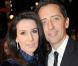 Marie Drucker et Gad Elmaleh à l'occasion de l'avant-première de La Rafle qui s'est tenue au Gaumont des Champs-Elysées, à Paris, le 8 mars 2010.