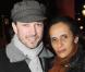 Vincent Perez et Karine Sylla à l'occasion de l'avant-première de La Rafle qui s'est tenue au Gaumont des Champs-Elysées, à Paris, le 8 mars 2010.