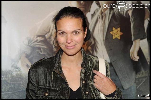 Isabelle Giordano à l'occasion de l'avant-première de  La Rafle  qui s'est tenue au Gaumont des Champs-Elysées, à Paris, le 8 mars 2010.
