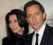 Gad Elmaleh et Marie Drucker à l'occasion de l'avant-première de La Rafle qui s'est tenue au Gaumont des Champs-Elysées, à Paris, le 8 mars 2010.