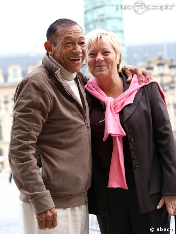 Henri Salvador et sa femme Catherine Costa