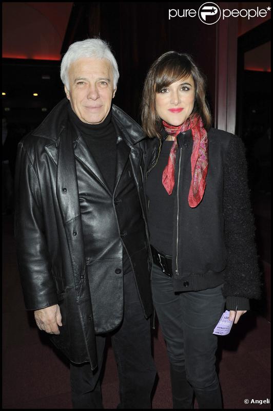 Guy Bedos et sa fille Victoria à la générale du spectacle de Michel Boujenah 