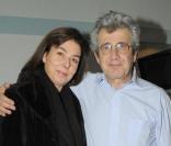 Michel Boujenah au côté de son amie Carole Amiel à la générale du spectacle de Michel Boujenah 