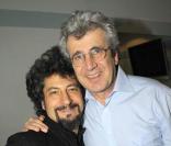 Michel Boujenah au côté de Radu Mihaileanu à la générale du spectacle de Michel Boujenah 