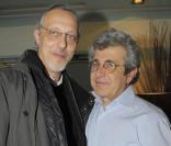 Tom Novembre et Michel Boujenah à la générale du spectacle de Michel Boujenah 