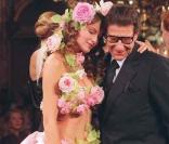 Laetitia Casta et Yves Saint Laurent complices