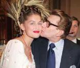 Laetitia Casta et Yves Saint Laurent complices