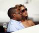 Beyoncé et Jay-Z profitent de cette croisière post-St-Valetin, et savourent l'apaisante sensation d'être seuls au monde.