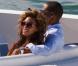 Beyoncé et Jay-Z profitent de cette croisière post-St-Valetin, et savourent l'apaisante sensation d'être seuls au monde.