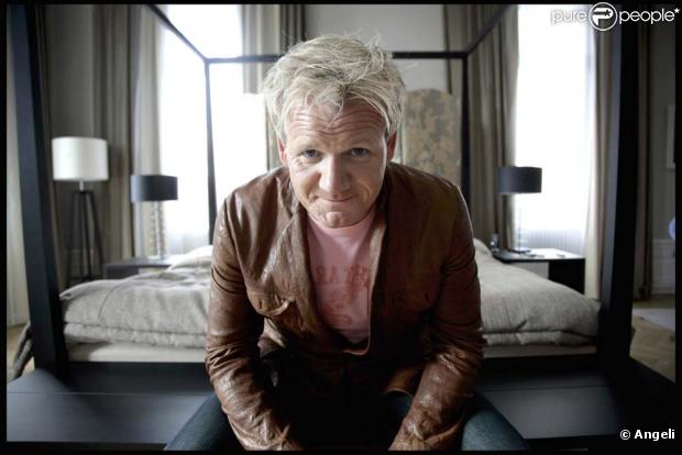 Le grand chef Gordon Ramsay, à Stockholm, le 2 novembre 2009 !