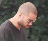 Eva Longoria entourée de son mari Tony Parker, et des ses amis, dont Kim Kardashian, Robin Antin, et Jaime Camil, à Miami, le 15 mars 2010