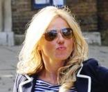 Geri Halliwell à Londres, le 16 mars 2010