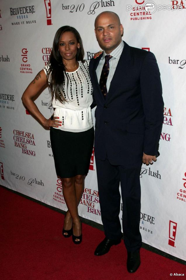 Mel B et son époux lors de la soirée organisée pour Chelsea Handler, à Beverly Hills. 17/03/2010