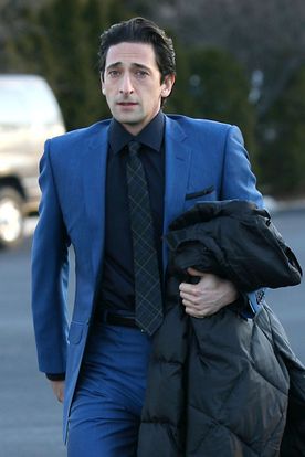 Adrien Brody sur le tournage de Cadillac Records