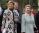 Maxima des Pays-Bas a reçu Svetlana Medvedeva, l'épouse du président russe, pour l'inauguration du Keukenhof 2010