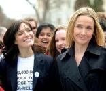 Mandy Moore et Alexandra Cousteau militent lors de la journée mondiale de l'eau à Washington, le 23 mars 2010 !