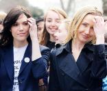 Mandy Moore et Alexandra Cousteau militent lors de la journée mondiale de l'eau à Washington, le 23 mars 2010 !