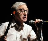 Woody Allen et le New Orleans Jazz Band, lors d'un concert donné au Tempodrom de Berlin, le 22 mars 2010.