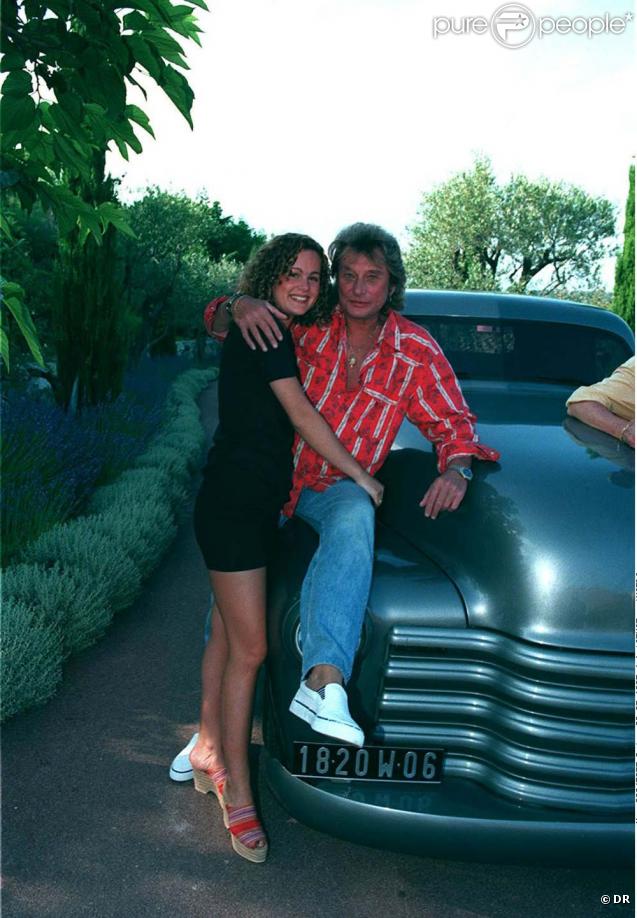 Johnny Hallyday et Laeticia, quelques mois après leur rencontre, été 1995 !