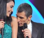 Valérie Bègue et Nagui aux Victoires de la Musique 2008
