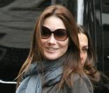Carla Bruni et Nicolas Sarkozy à New York le 28 mars 2010
