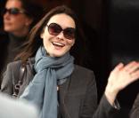 Carla Bruni à New York le 28 mars 2010