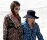 Cindy Crawford lors d'une escapade au Mexique entre copines.