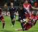 Des images du quart de finale aller de la Ligue des Champions opposant L'Olympique Lyonnais aux Girondins de Bordeaux, qui a vu la victoire des Lyonnais sur le score de 3 buts à 1, à Lyon, le 30 mars 2010.