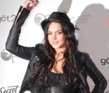 Lindsay Lohan à Los Angeles pour une soirée en l'honneur du magazine Star. Le 31/03/10
