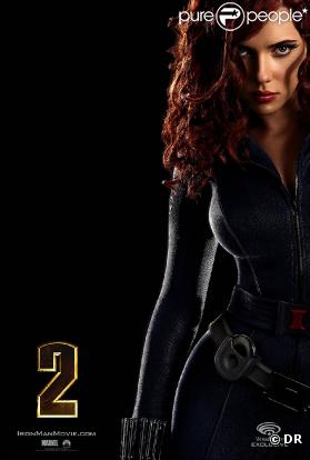 La jolie Scarlett Johansson dans  Iron Man 2 , en salles le 28 avril 2010.