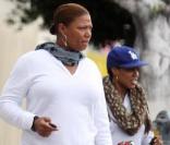 Queen Latifah et sa coach personnelle à West Hollywood le 30 mars 2010