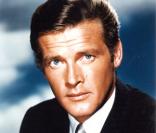 Roger Moore à l'époque du Saint