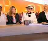 Geneviève de Fontenay et son fils, clash en direct sur le plateau du Grand Journal le 9 avril 2010 avec Sylvie Tellier