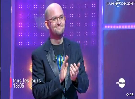 Christophe, champion depuis plus de 70 émissions, dans l'émission Tout le monde veut prendre sa place.