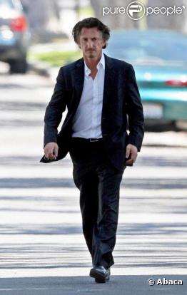 Sean Penn, prix d'interprétation masculine lors du Festival de Cannes 1997.