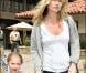 Kate Moss et son adorable poupée Lila Grace , aujourd'hui âgée de 7 ans et demi, qu'elle a eue avec le journaliste Jefferson Hack.